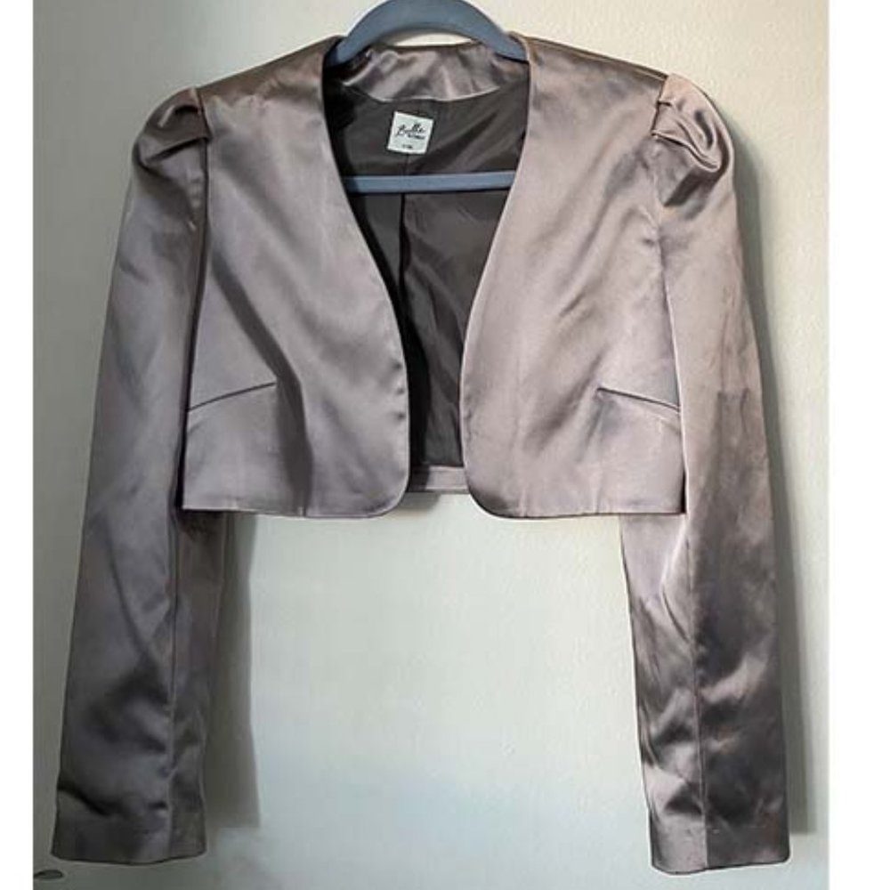 Satin Crop Jacket (NEW)